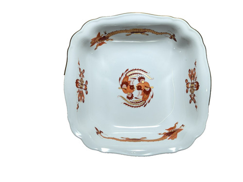 Meissen ming red dragon - red, 10”